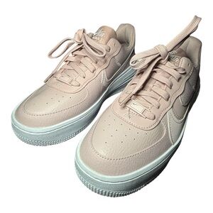 Nike AF1 Platform Pink Oxford Light Soft Pink Sneakers DJ9946-602 Womens Sz 7.5